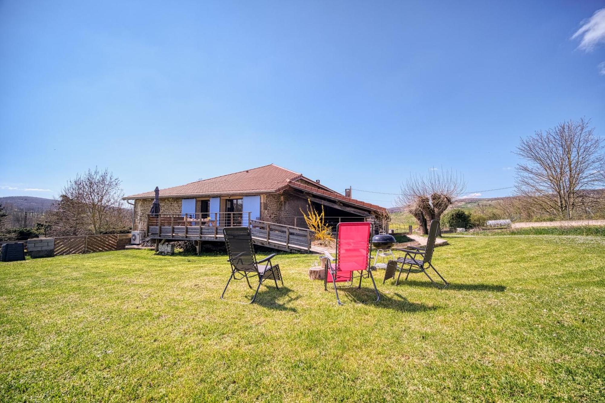 Maison Michonieres - Gite 3 Etoiles - 8 Personnes Miribel  Экстерьер фото