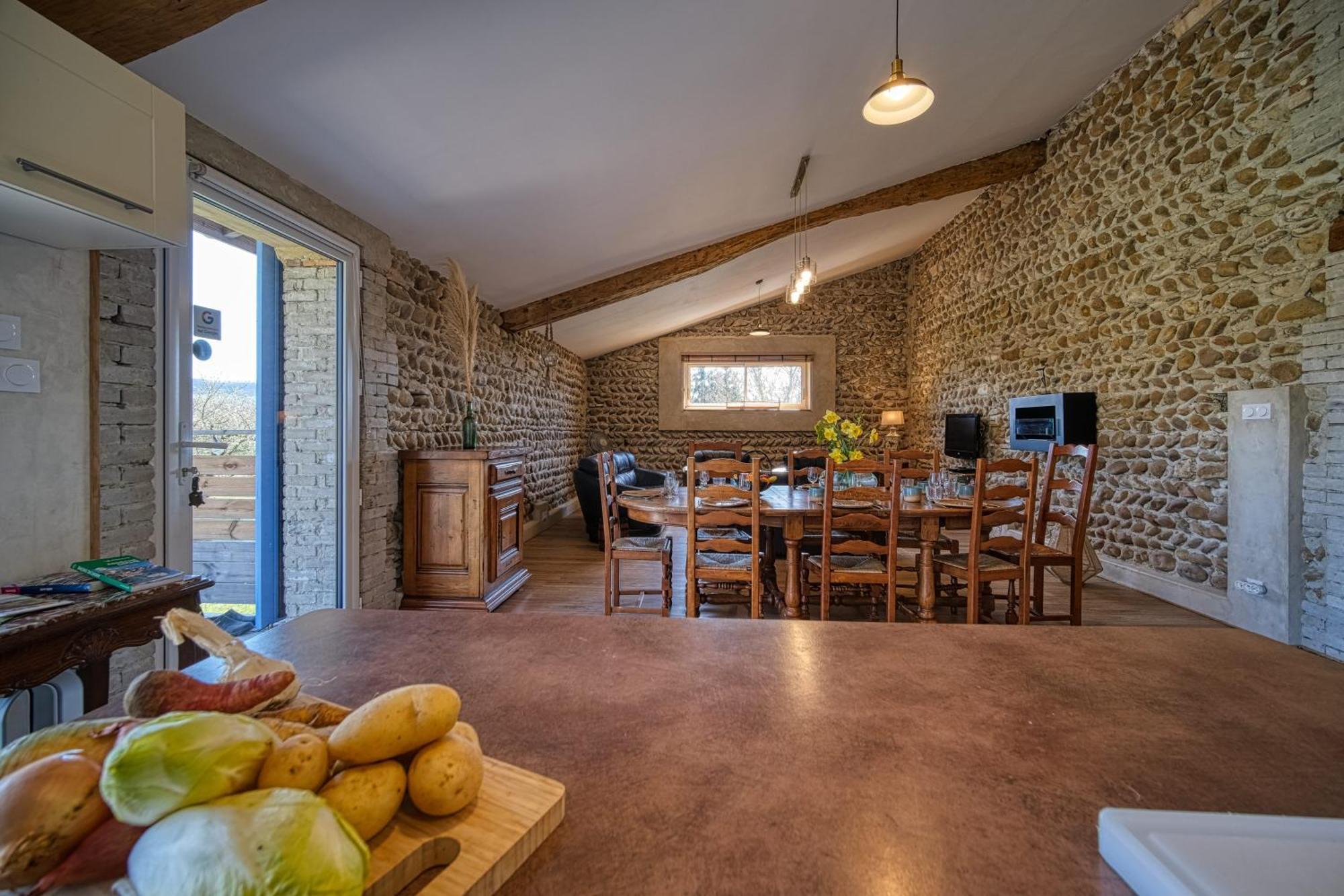 Maison Michonieres - Gite 3 Etoiles - 8 Personnes Miribel  Экстерьер фото